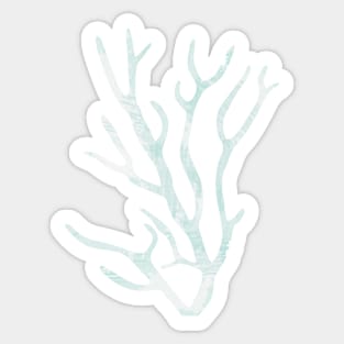 Coral Marine Abstract Sticker